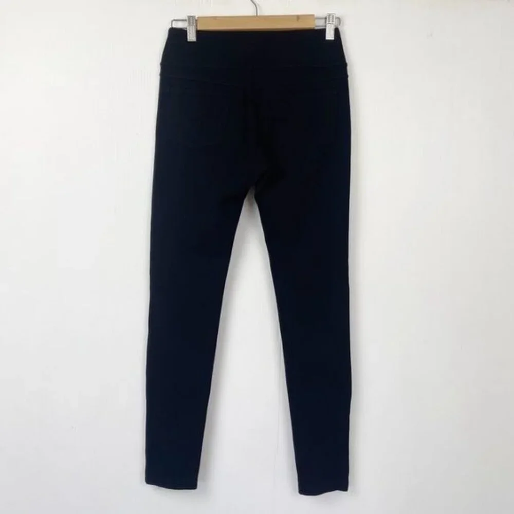 R Label the Reset Black Ponte pull on pocket contoured leggings small - Picture 6 of 9